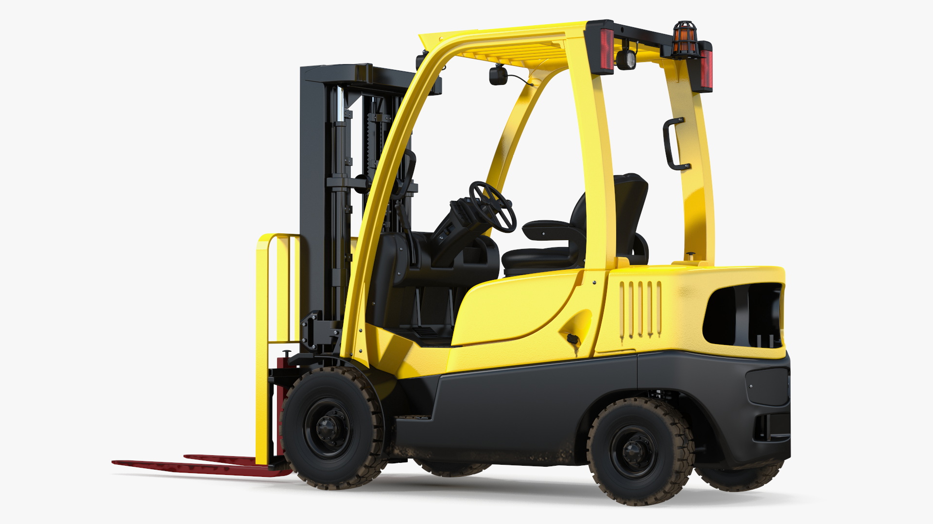 Electric Forklift 3D