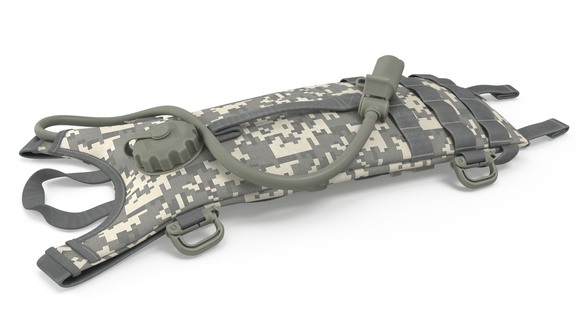 3D Military Hydration Backpack Carrier Lying