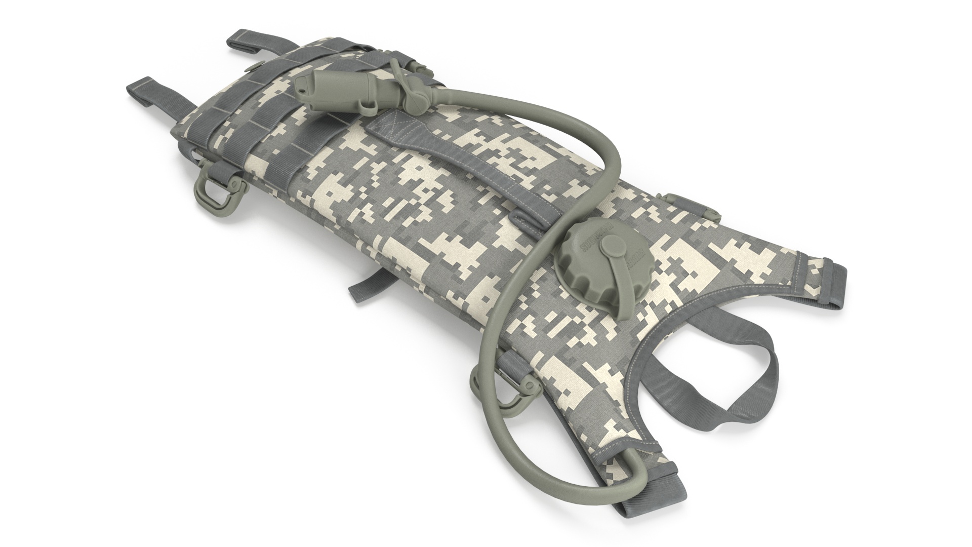 3D Military Hydration Backpack Carrier Lying