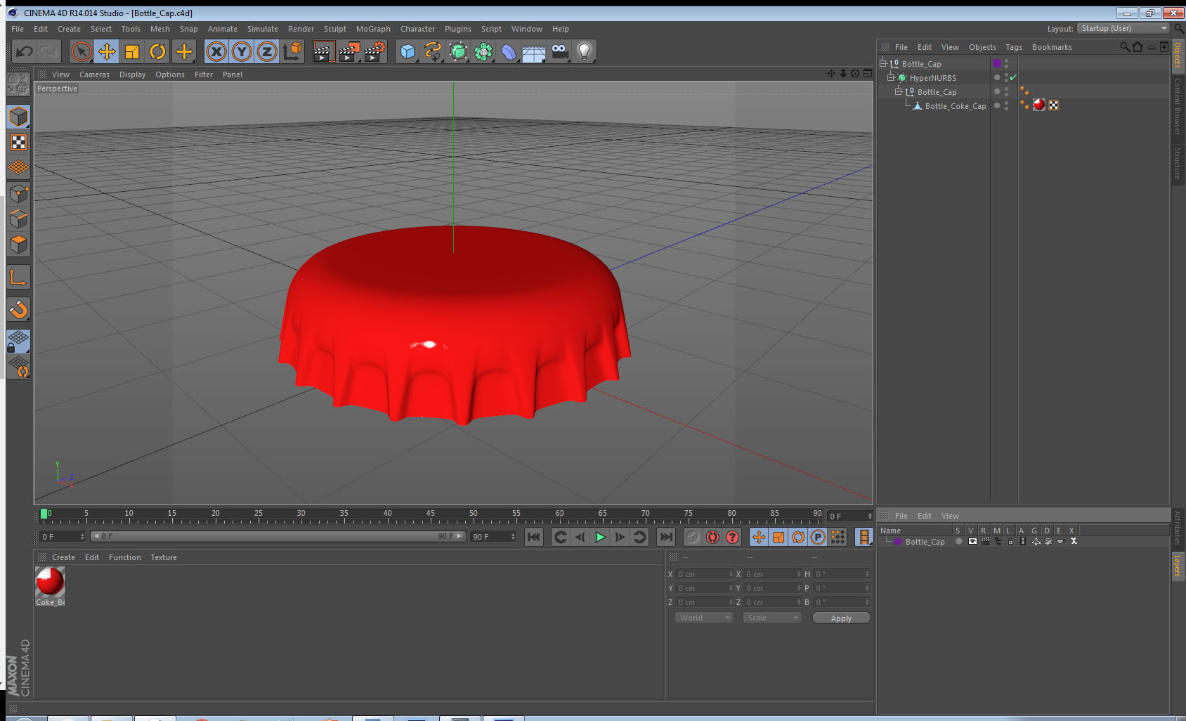 3D model Bottle Cap