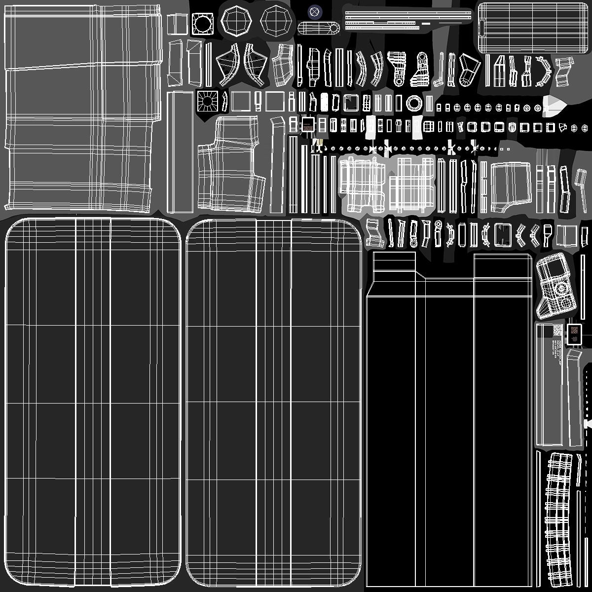 3D model iPhone 14 Pro LCD Display