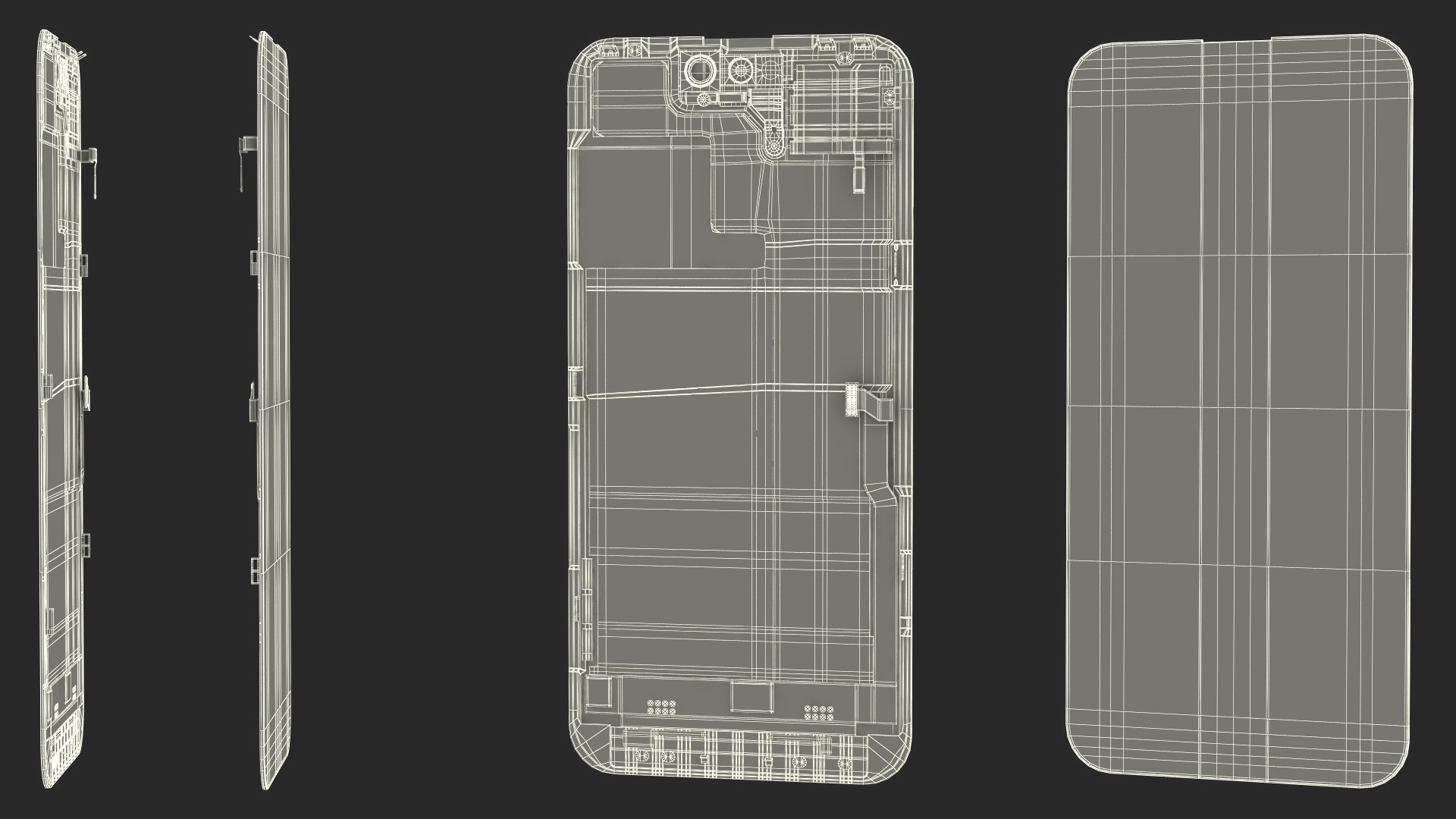 3D model iPhone 14 Pro LCD Display