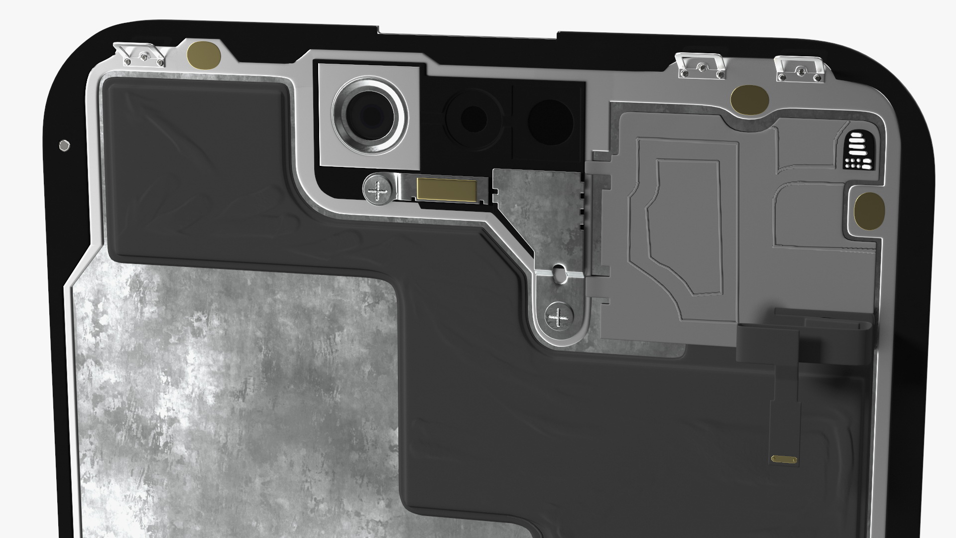 3D model iPhone 14 Pro LCD Display