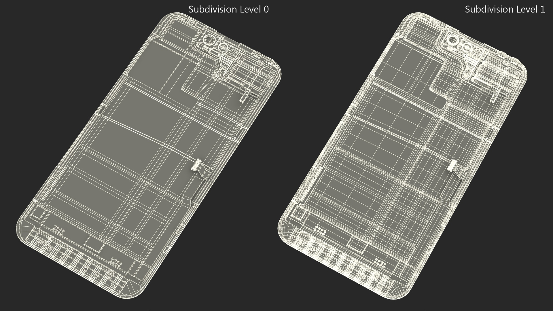 3D model iPhone 14 Pro LCD Display