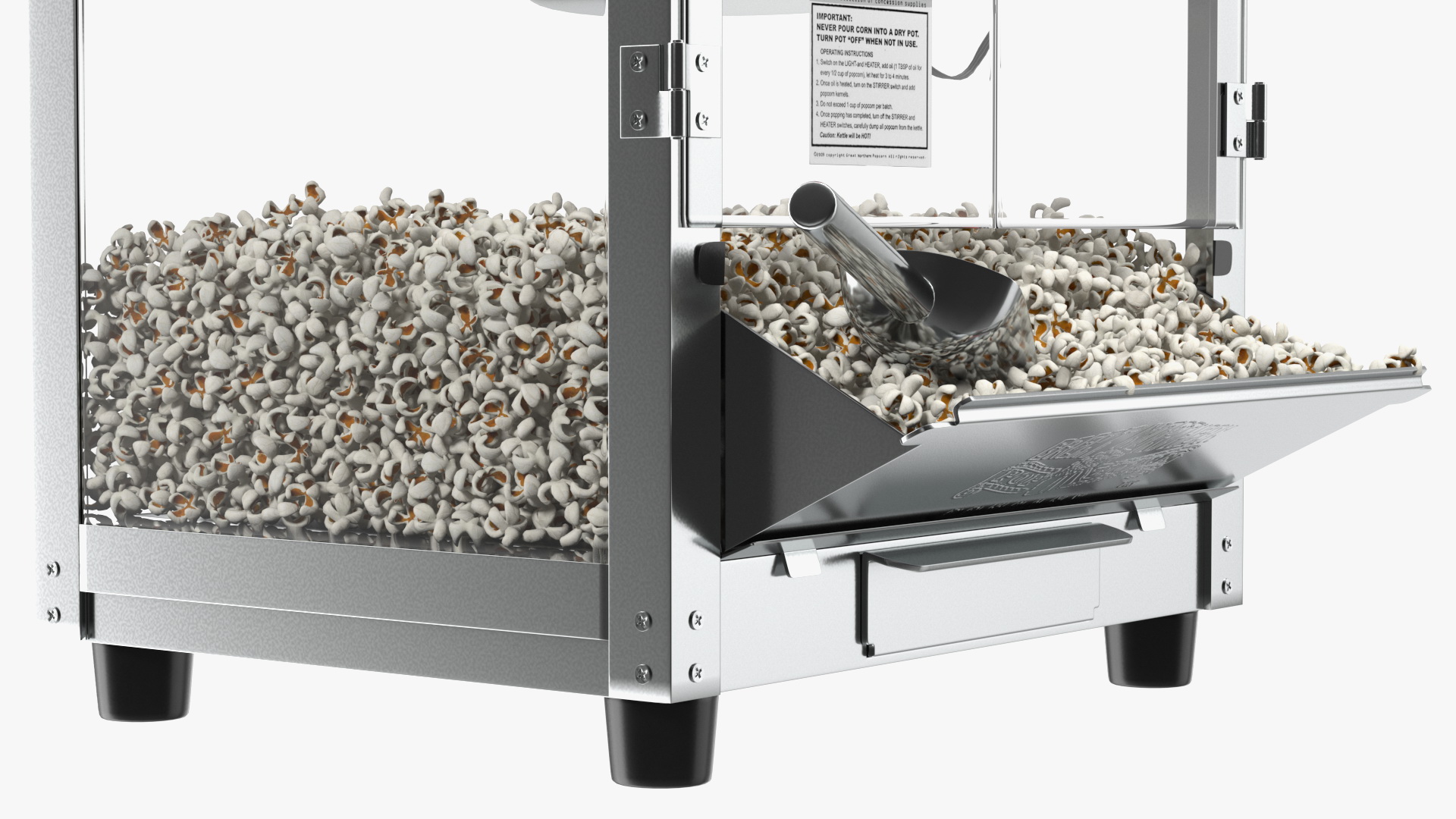 Great Northern Popcorn Popper Machine 3D