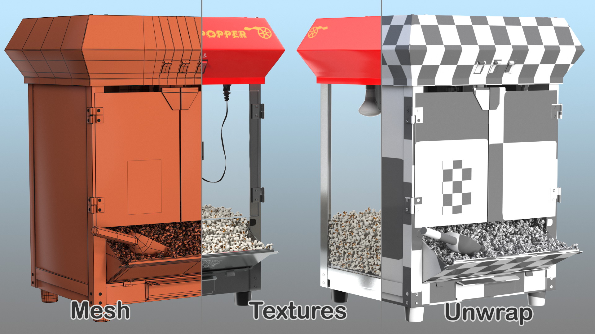 Great Northern Popcorn Popper Machine 3D