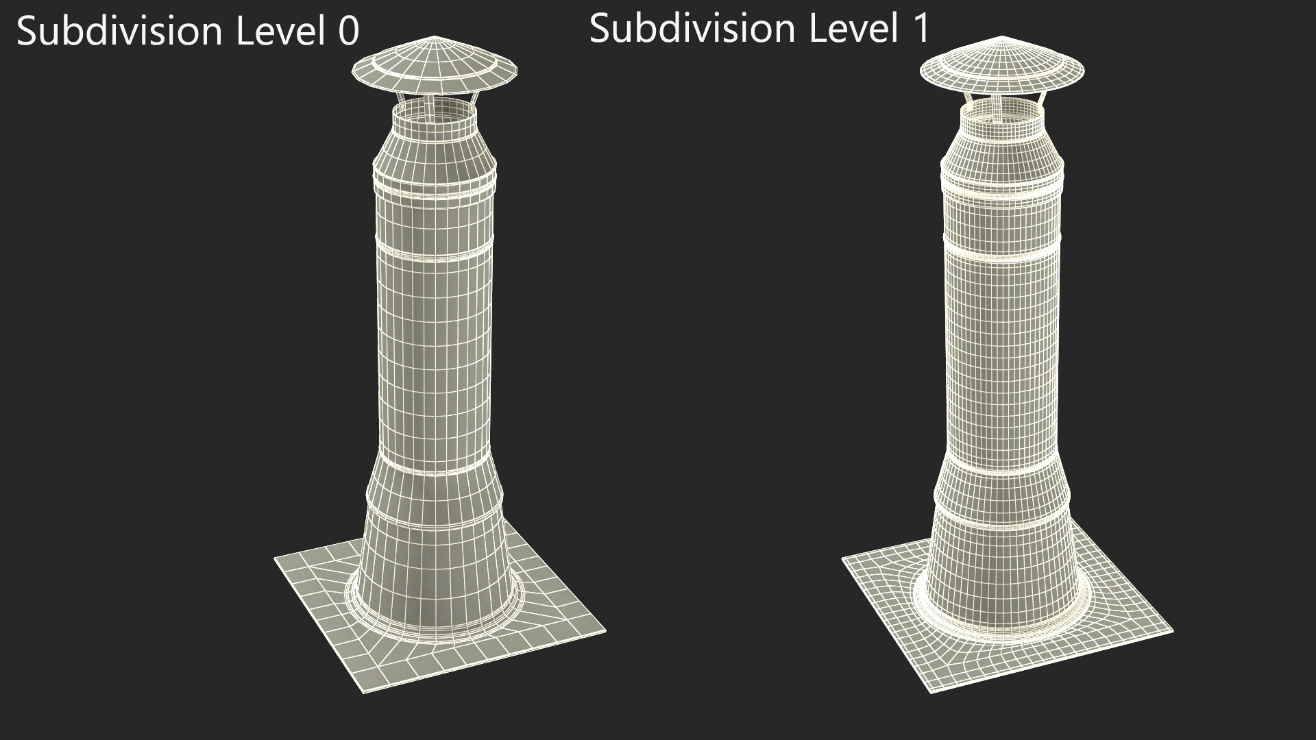 Stove Chimney Stainless Steel 3D model