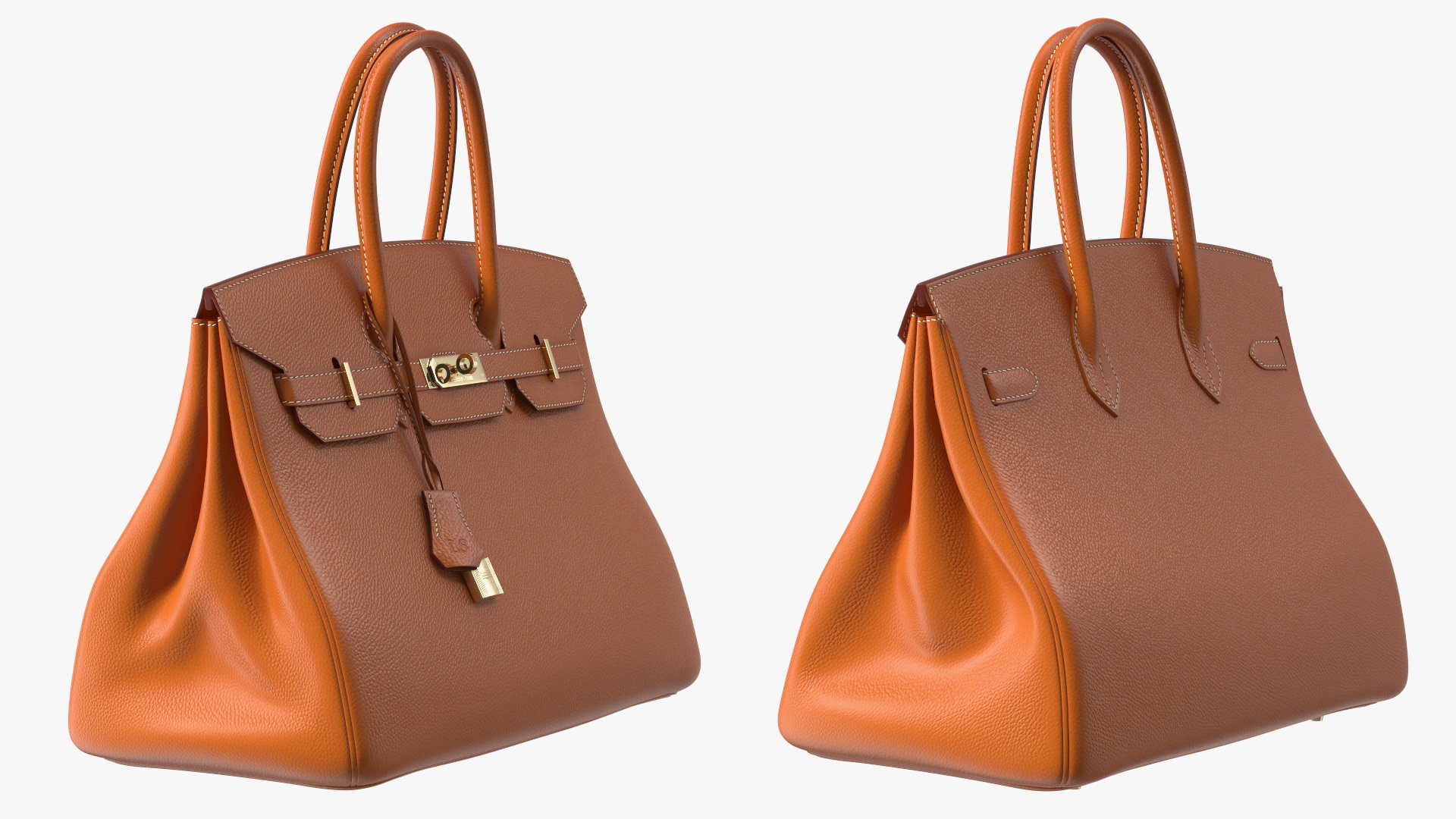 Hermes Birkin Bag 3D