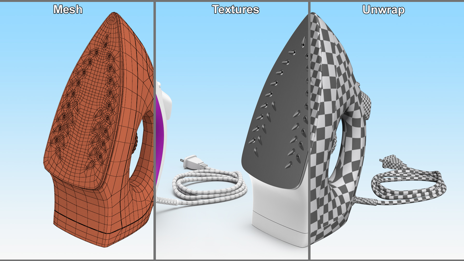 3D model Steam Iron