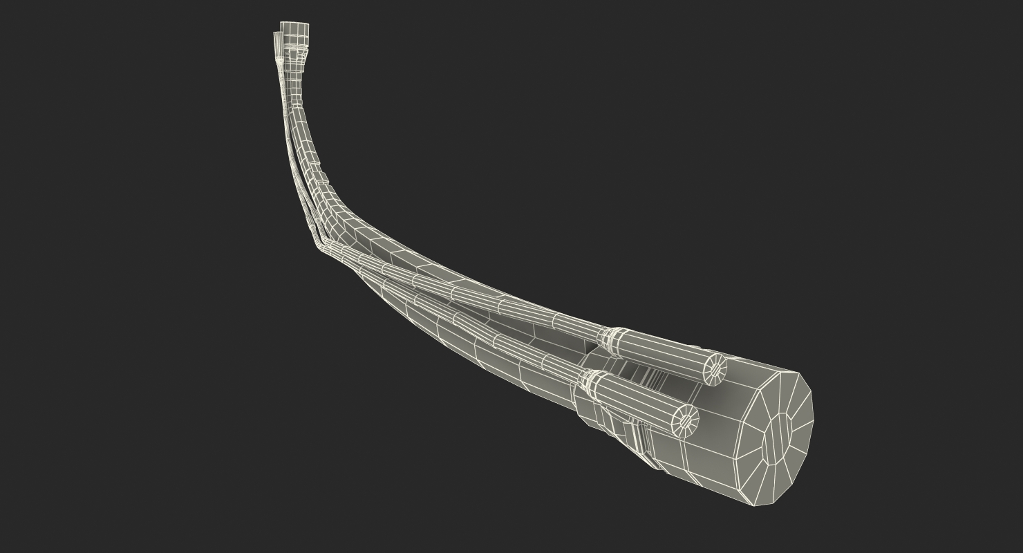 3D Industrial Cable 8 model