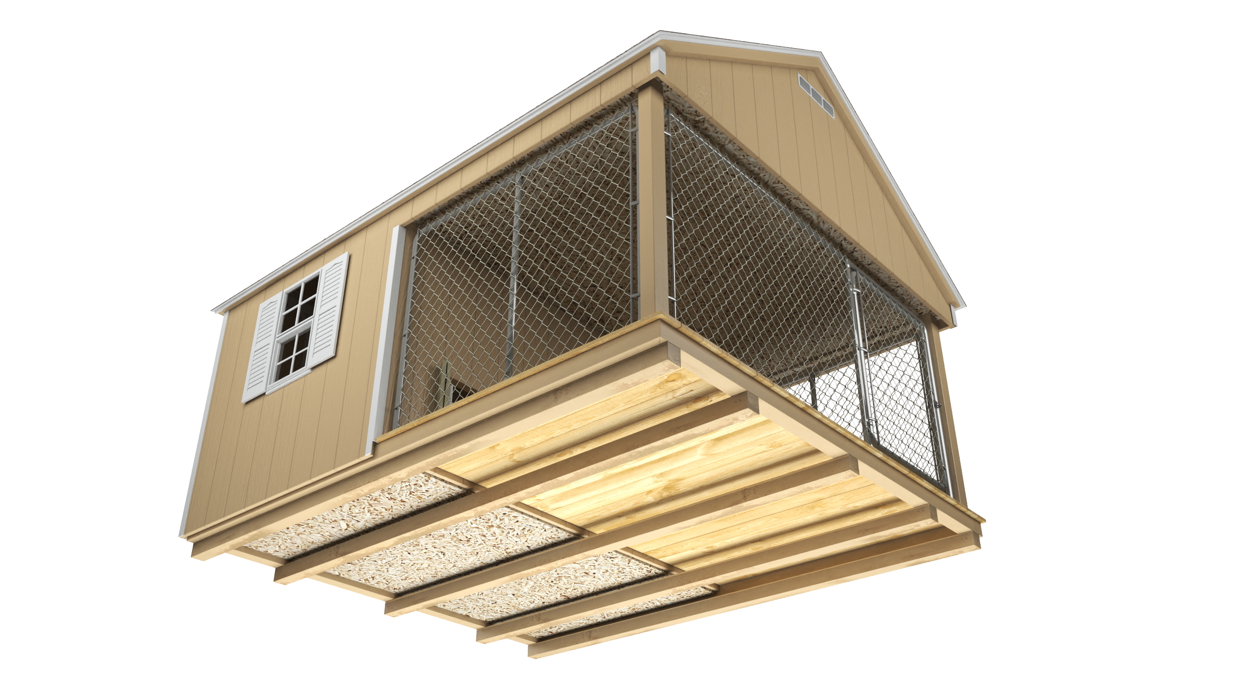 3D Residential Kennel model