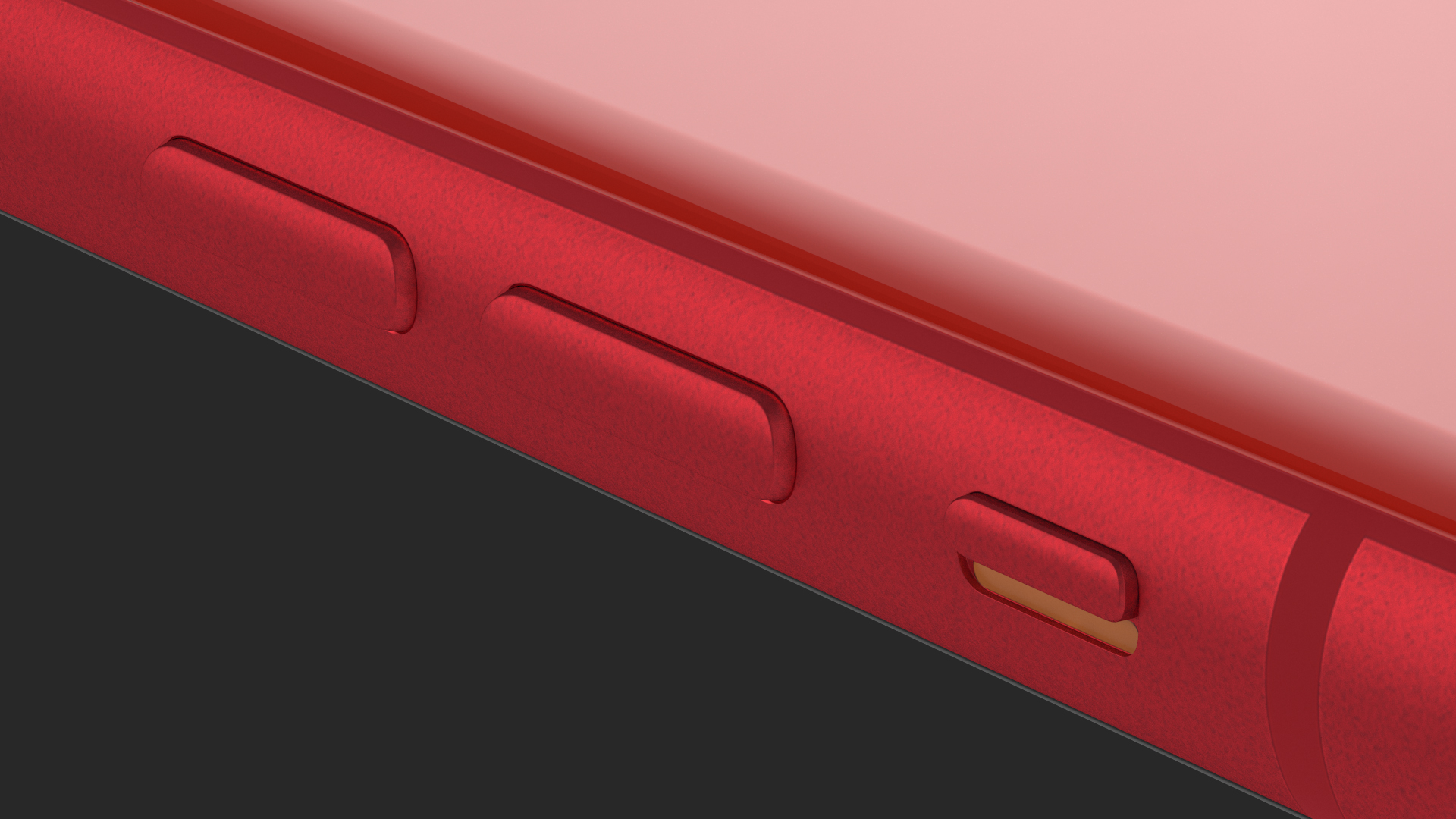 3D iPhone 11 Red model