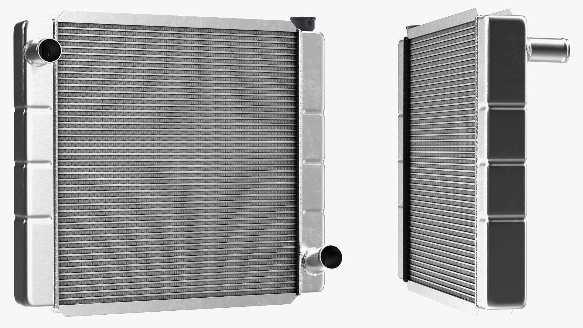 3D Car Aluminum Radiator