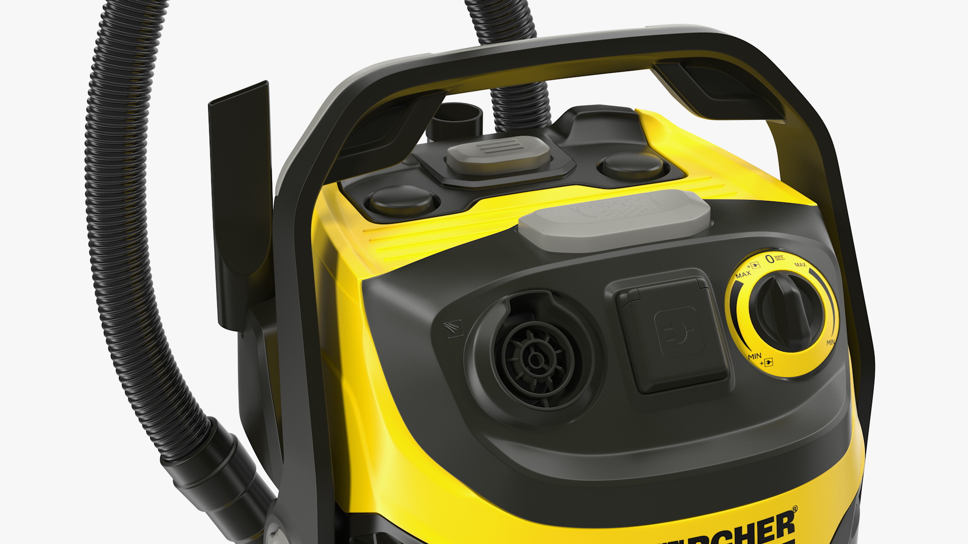 Karcher WD6 Multi-Purpose Vacuum Cleaner Folded 3D