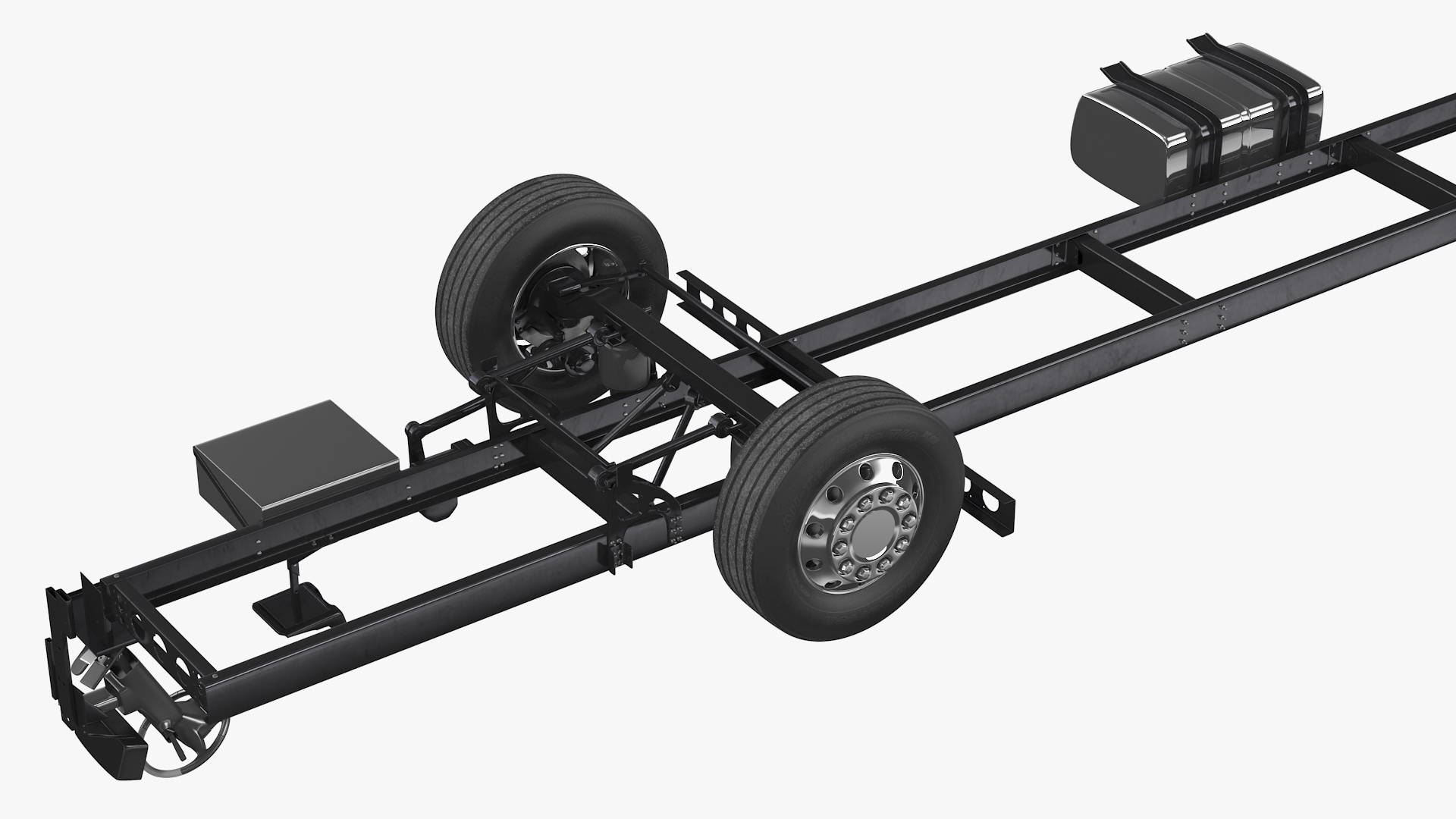 Volvo 9900 Bus Chassis 3D