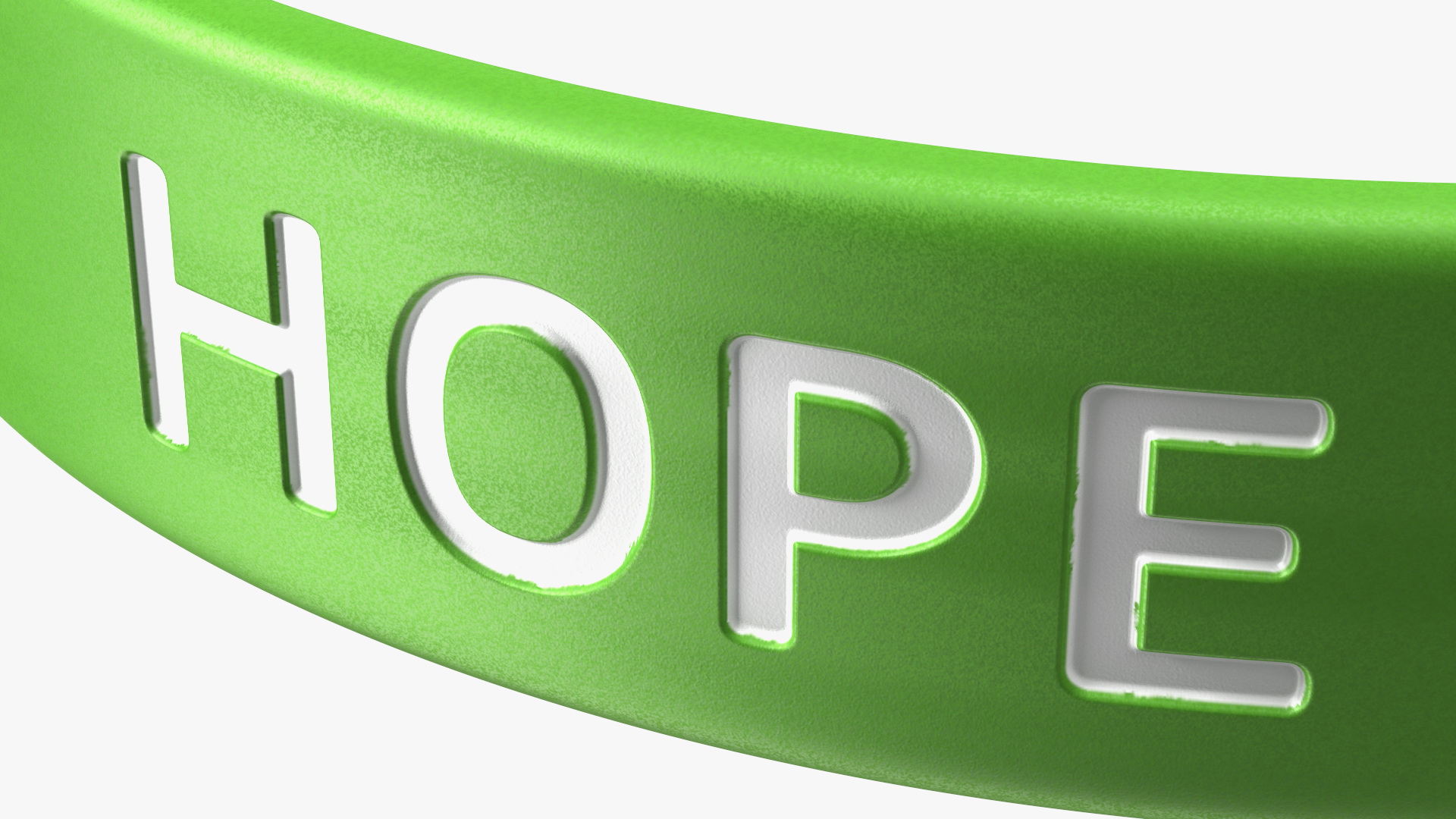 3D model Hope Rubber Bracelet