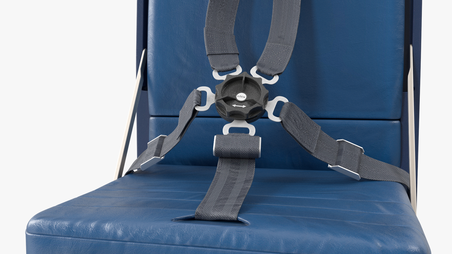 3D model Boeing Aircraft Crew Seat