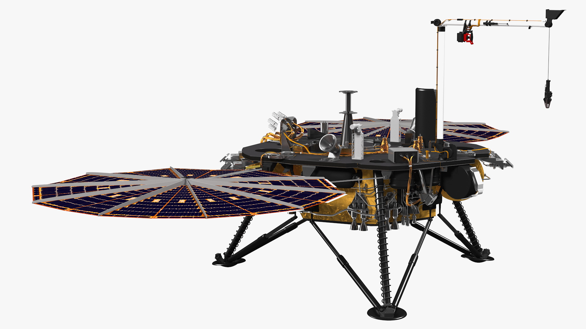 InSight Mars Lander 3D model