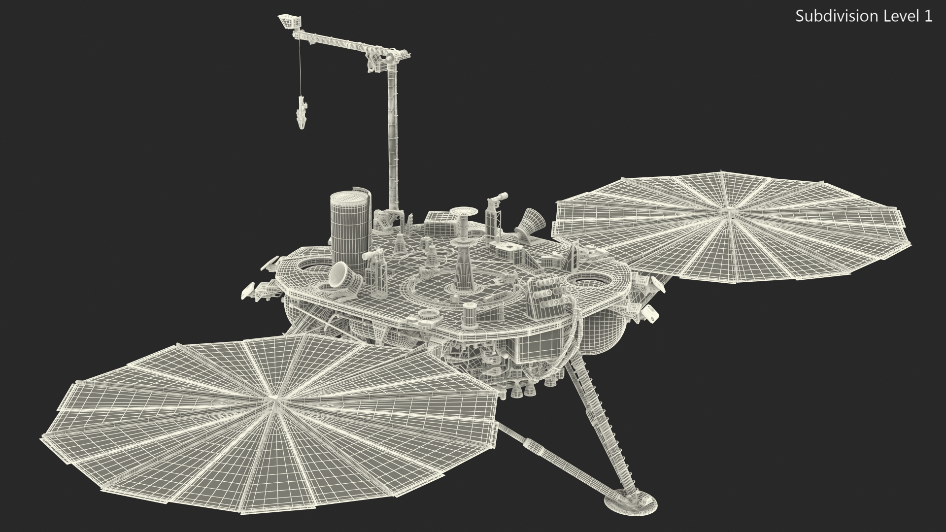 InSight Mars Lander 3D model