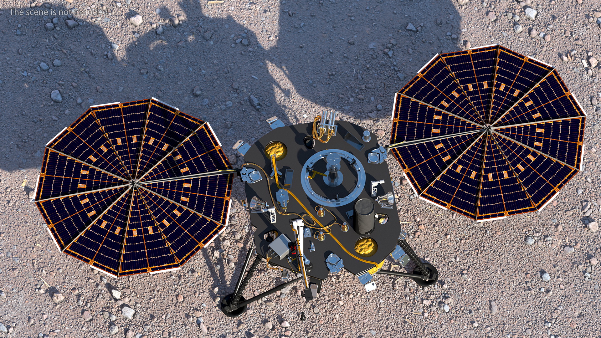 InSight Mars Lander 3D model