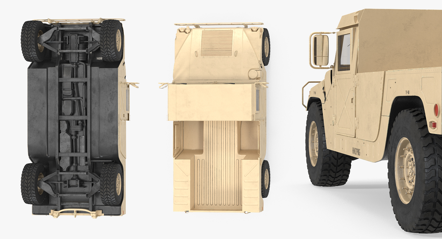 HMMWV M998 Desert 3D