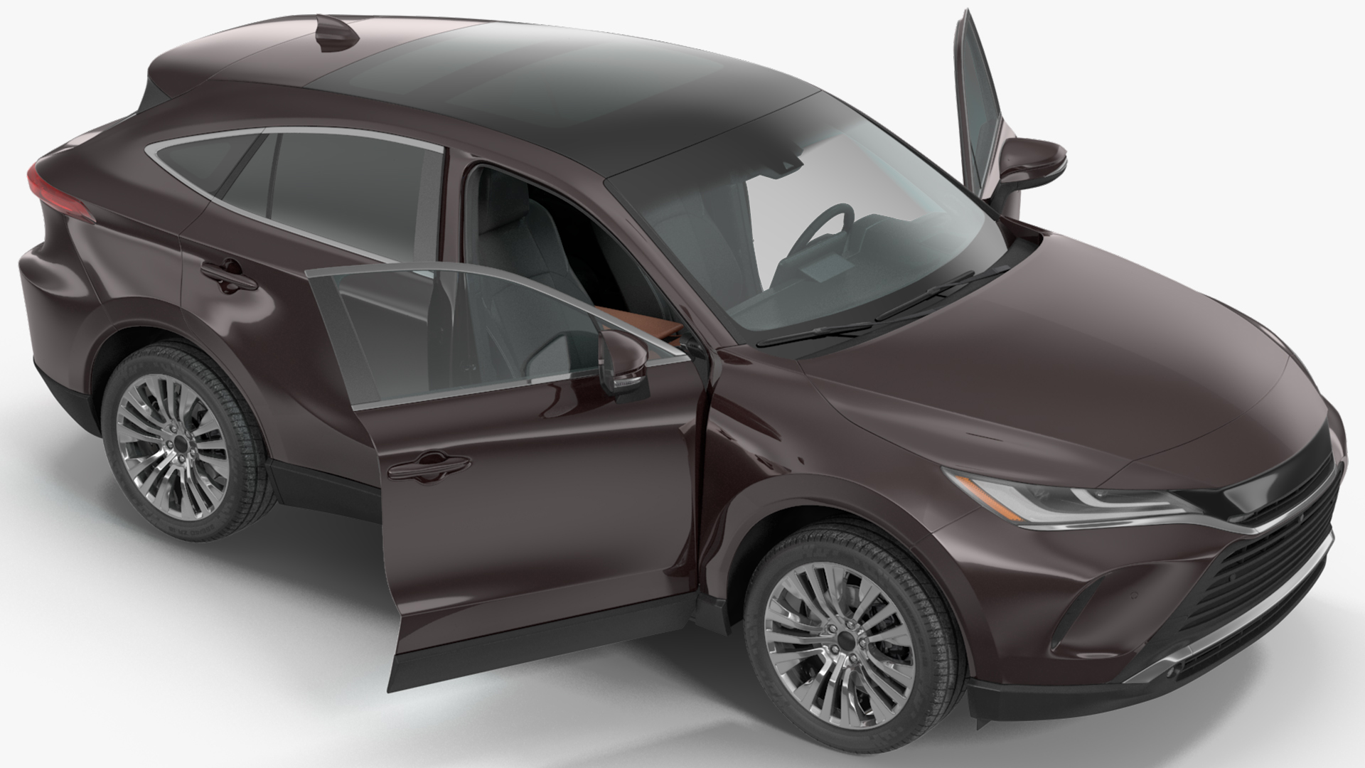 3D model Hybrid SUV