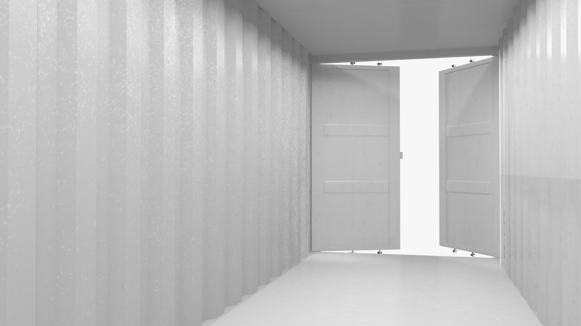 3D model Shipping Cargo Container 48 Ft