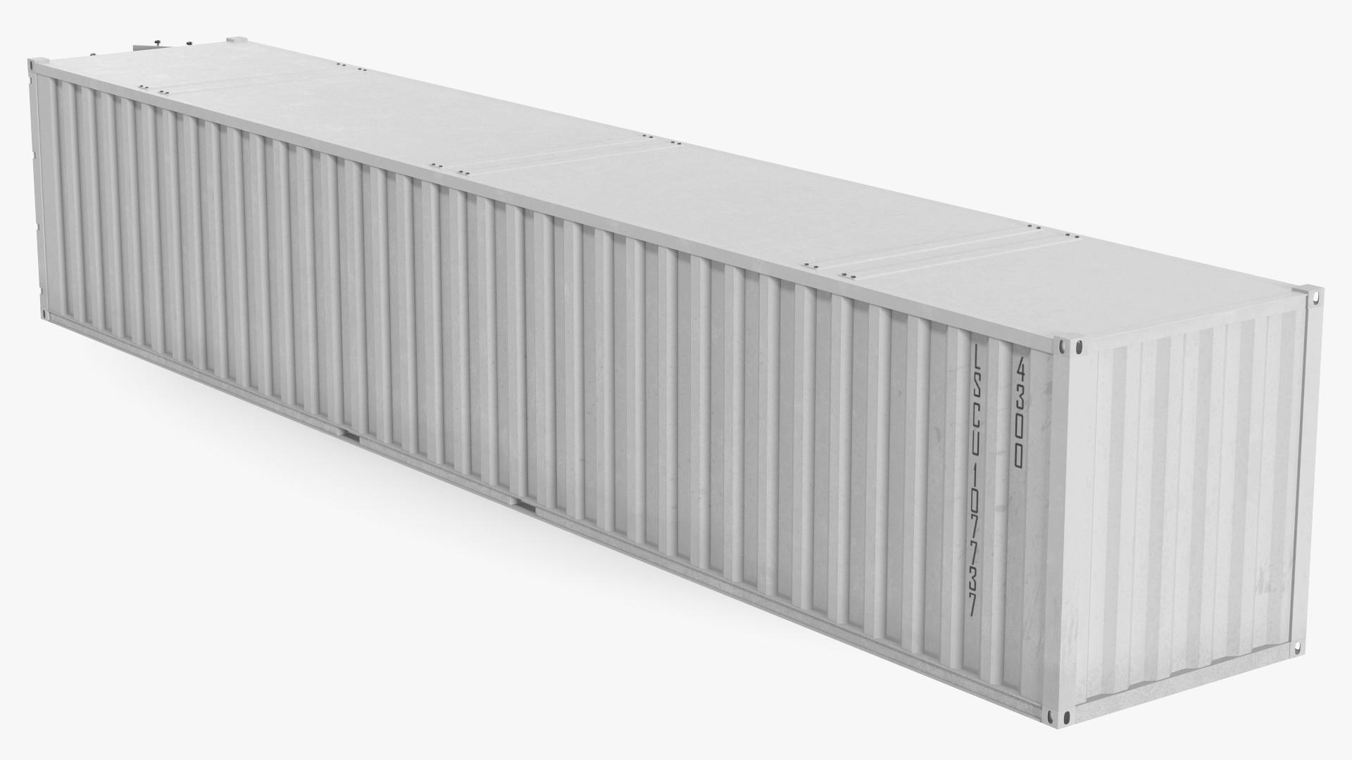 3D model Shipping Cargo Container 48 Ft