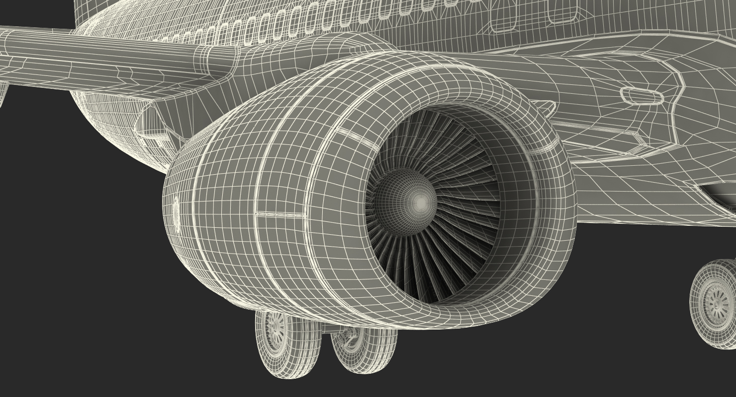 Boeing 737 900 with Interior Southwest Airlines Rigged 3D model