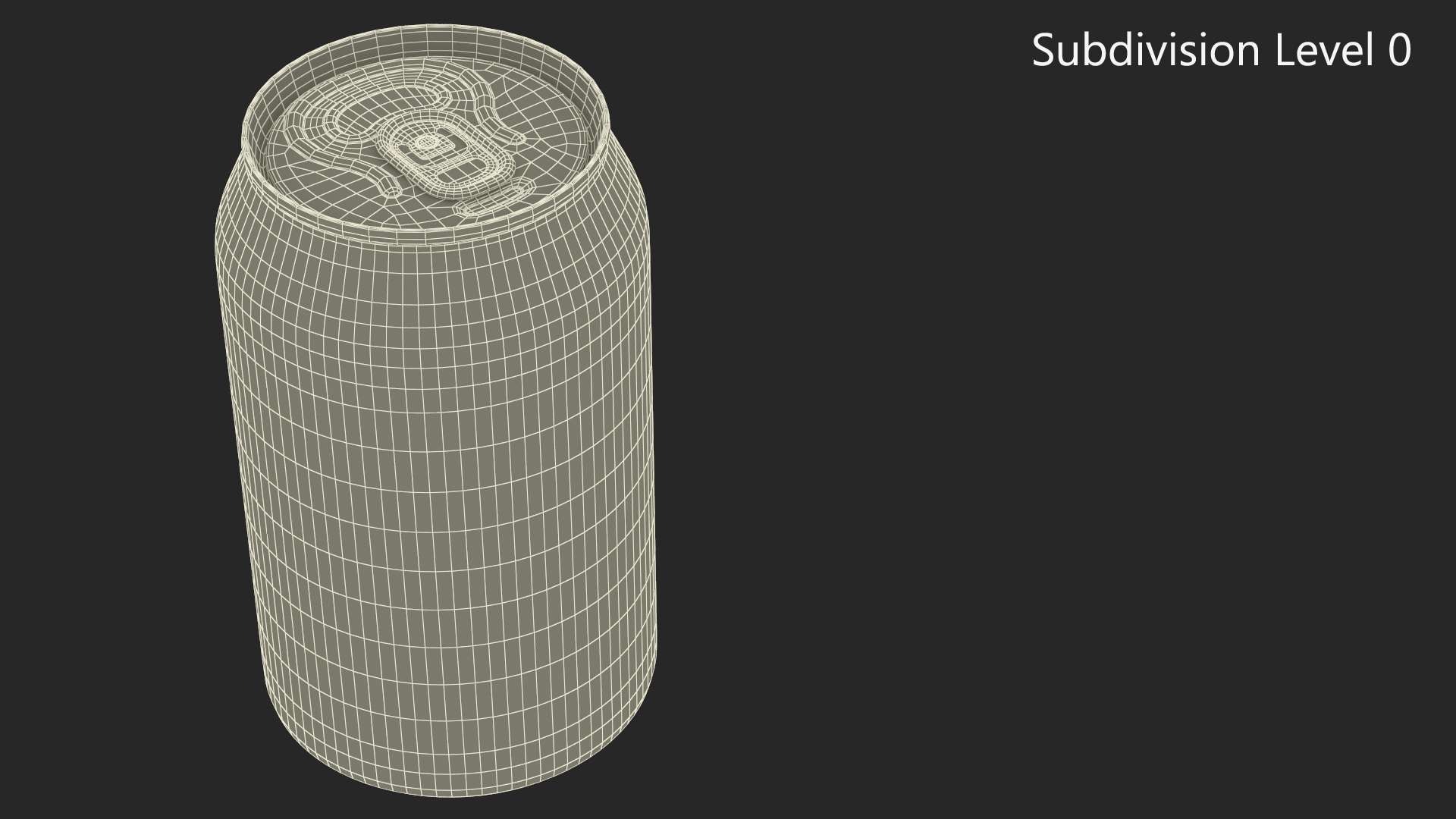 Lager Beer Can 3D model