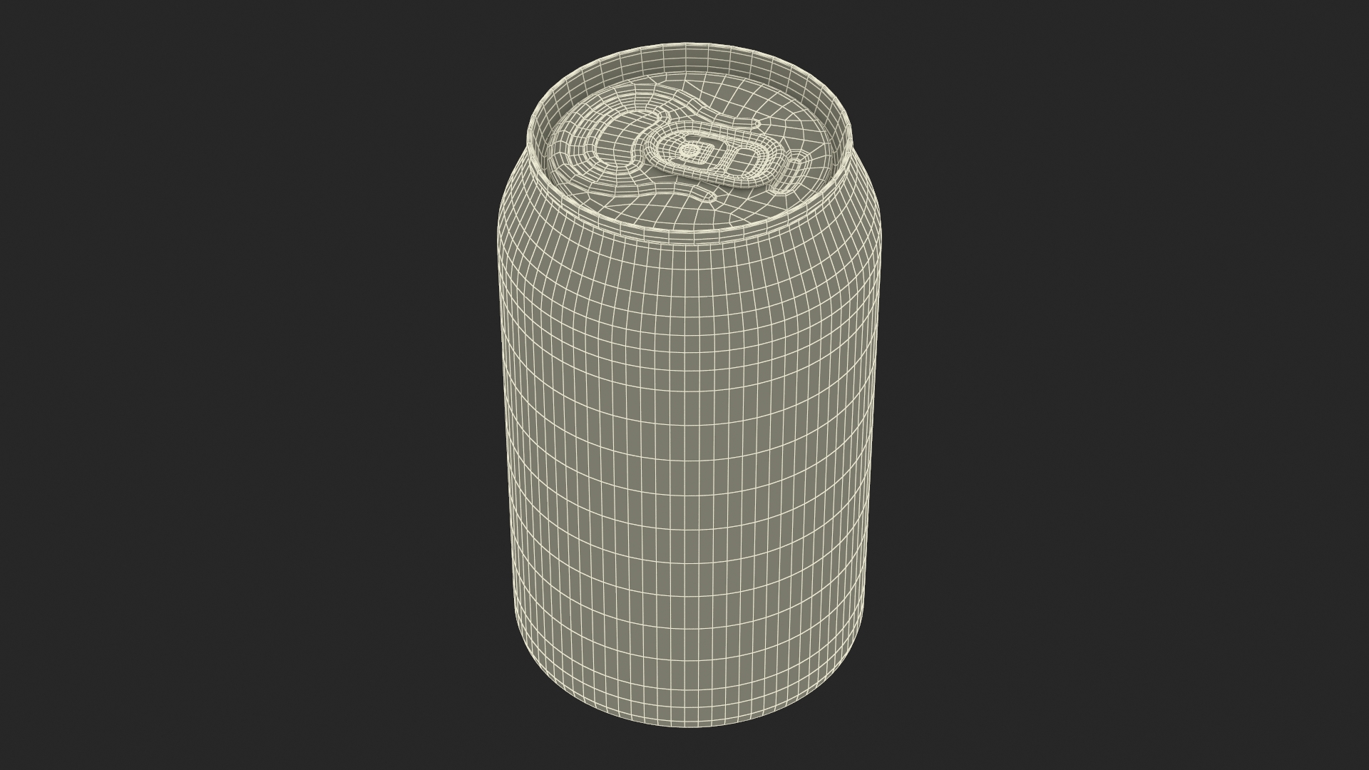 Lager Beer Can 3D model