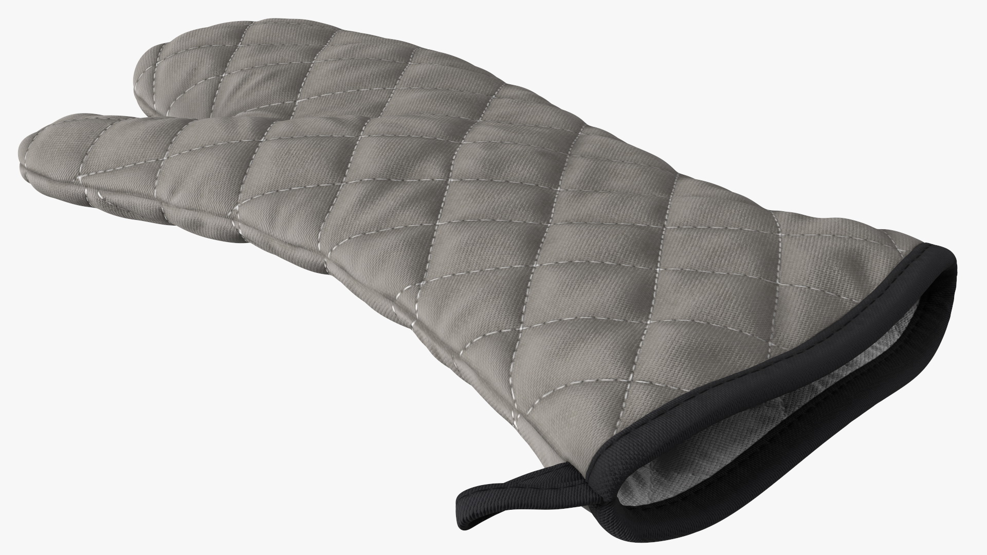 Oven Mitt Gray 3D model