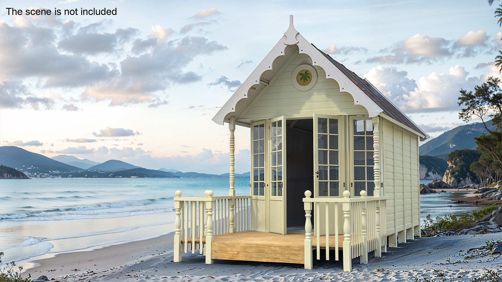 3D model Small Beach Hut