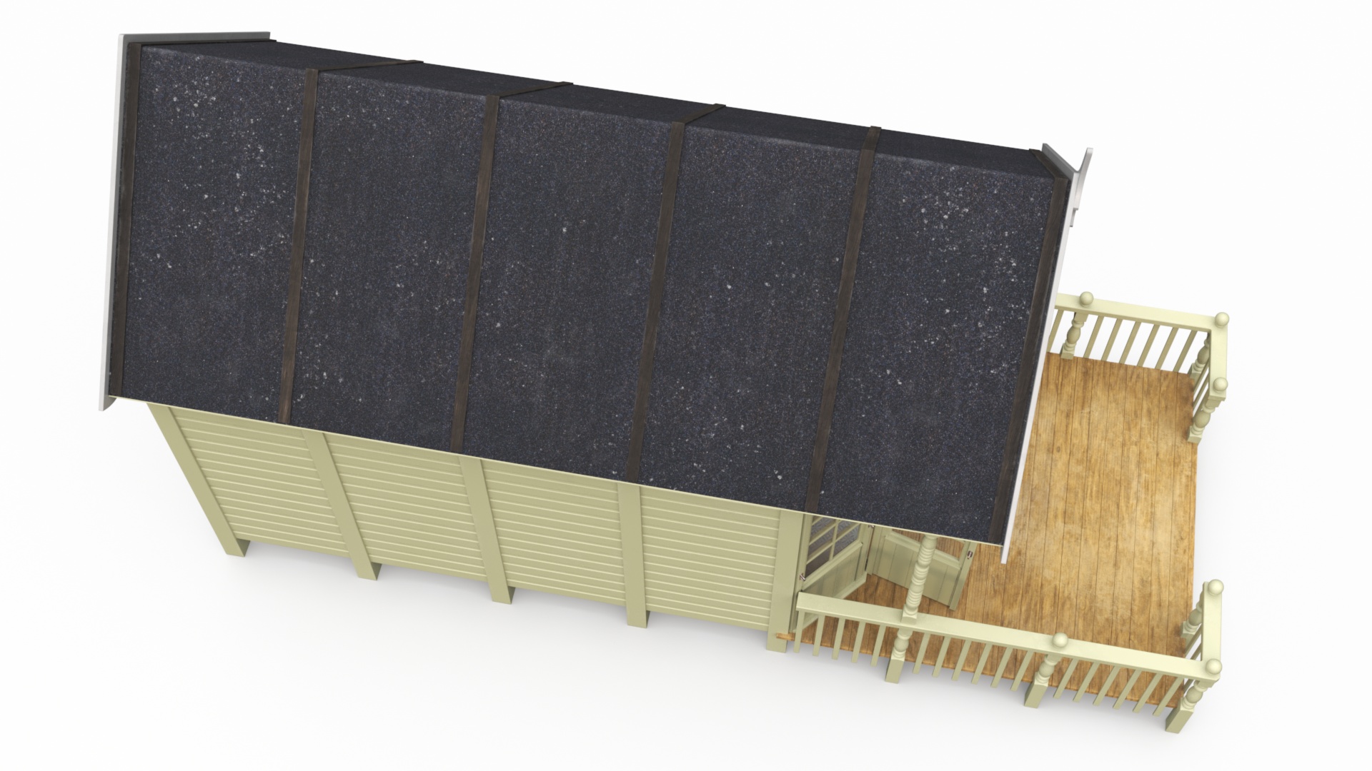 3D model Small Beach Hut