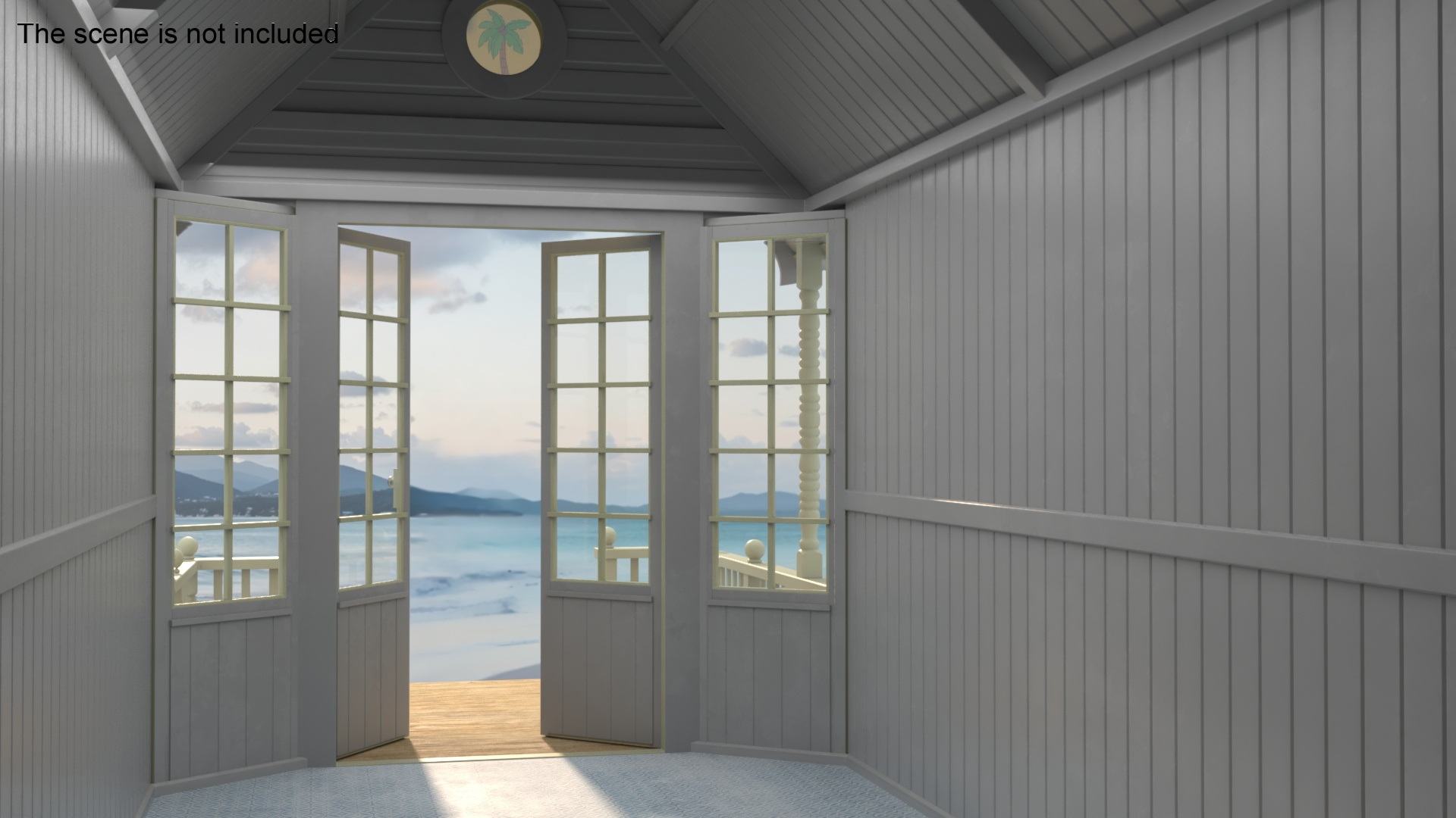 3D model Small Beach Hut