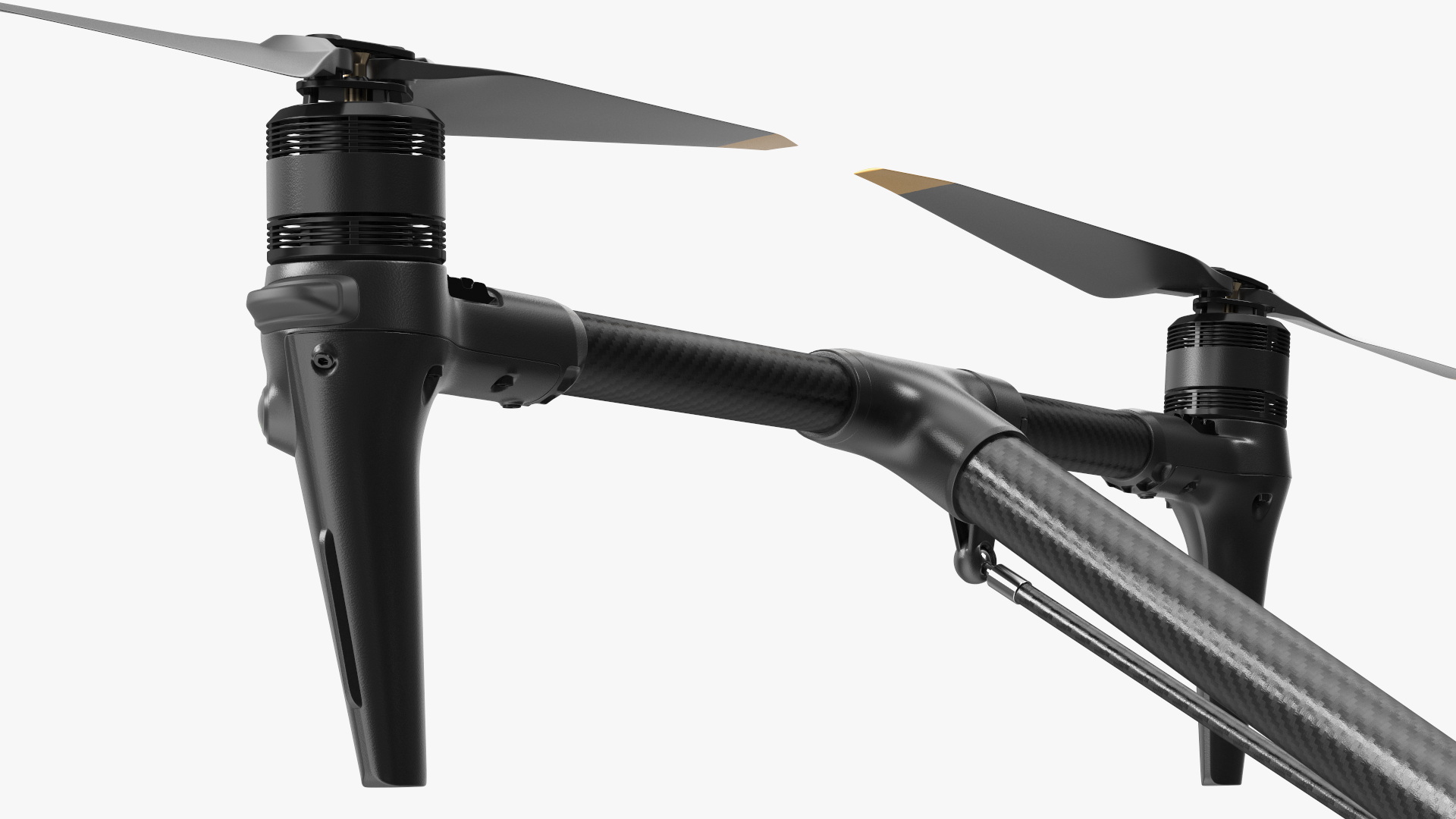 DJI Inspires Drone Rigged for Cinema 4D 3D model