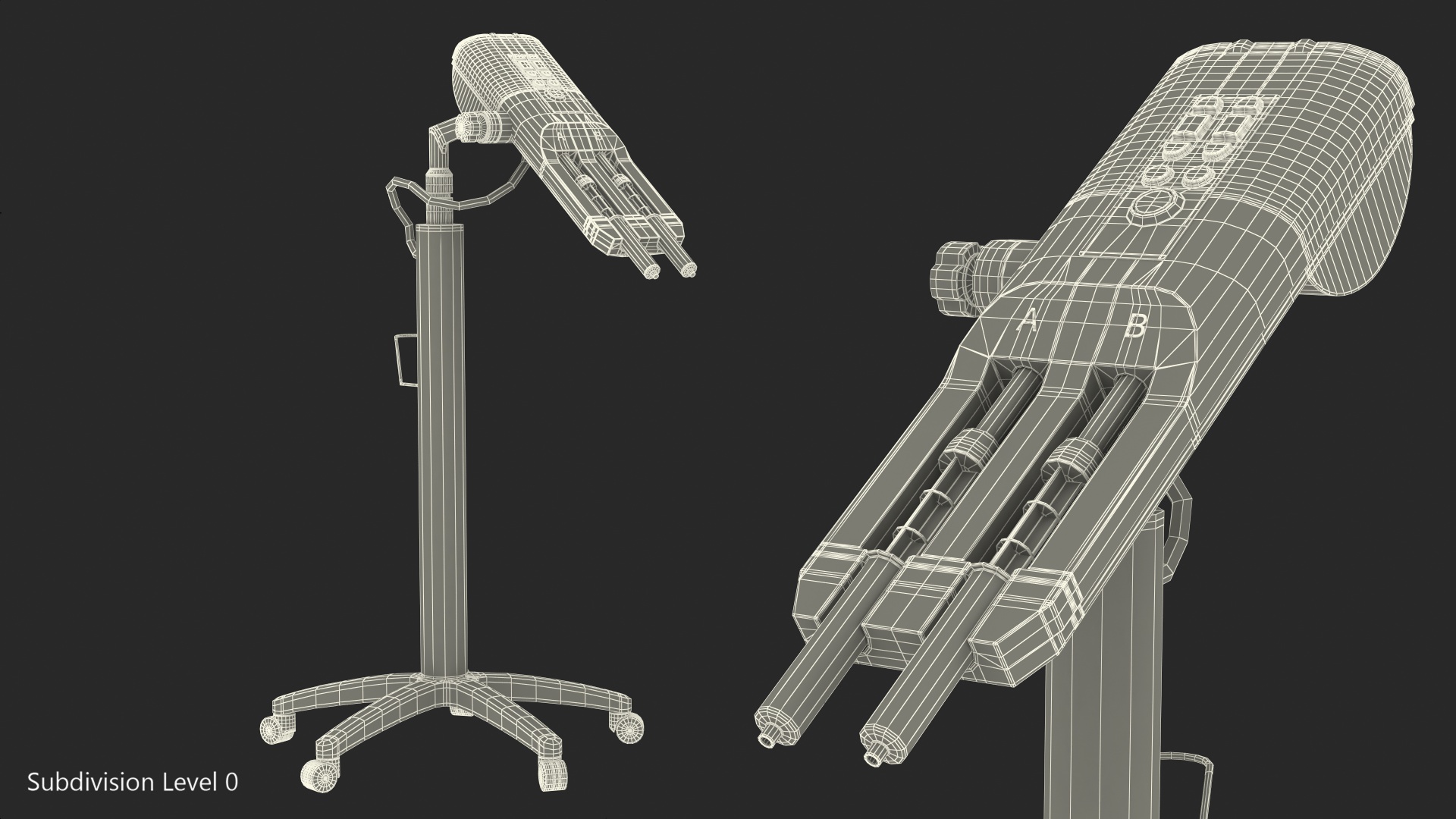 Contrast Media Injector MRI 3D