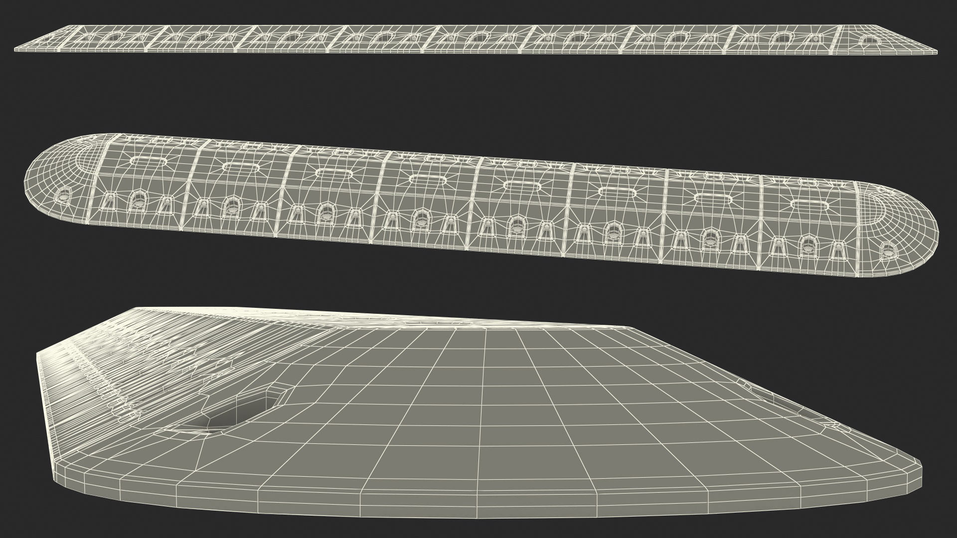 3D model Traffic Safety Speed Bump