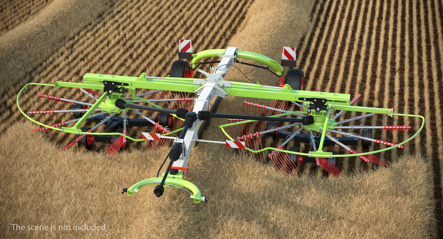 3D Twin Rotor Hay Rake Claas Liner 2700