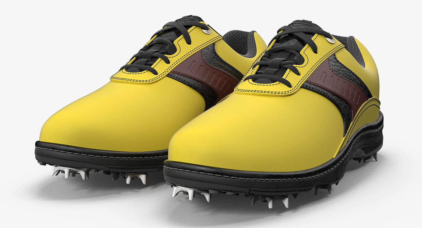 3D model Golf Spikes Shoes Generic