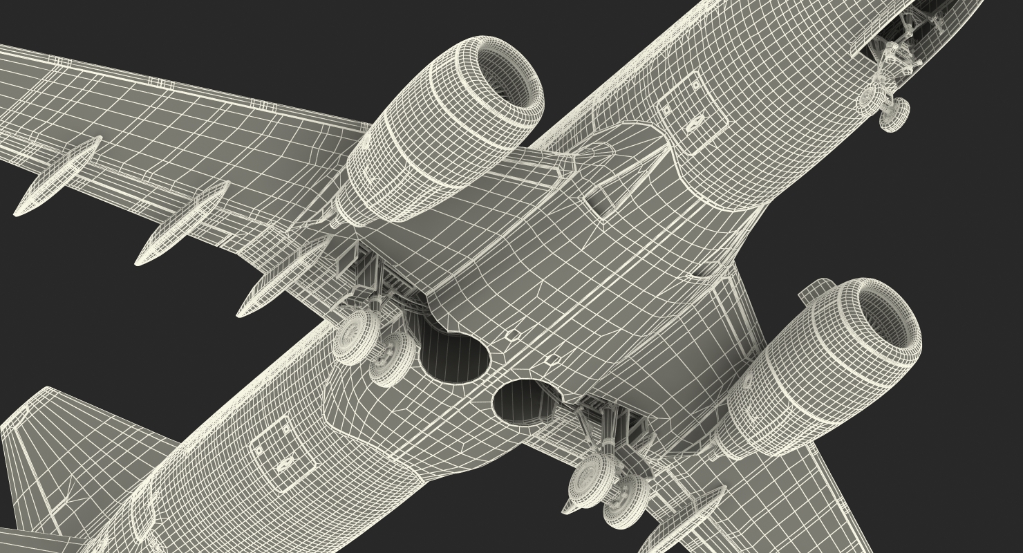 3D model Boeing 737 600 Delta Air Lines