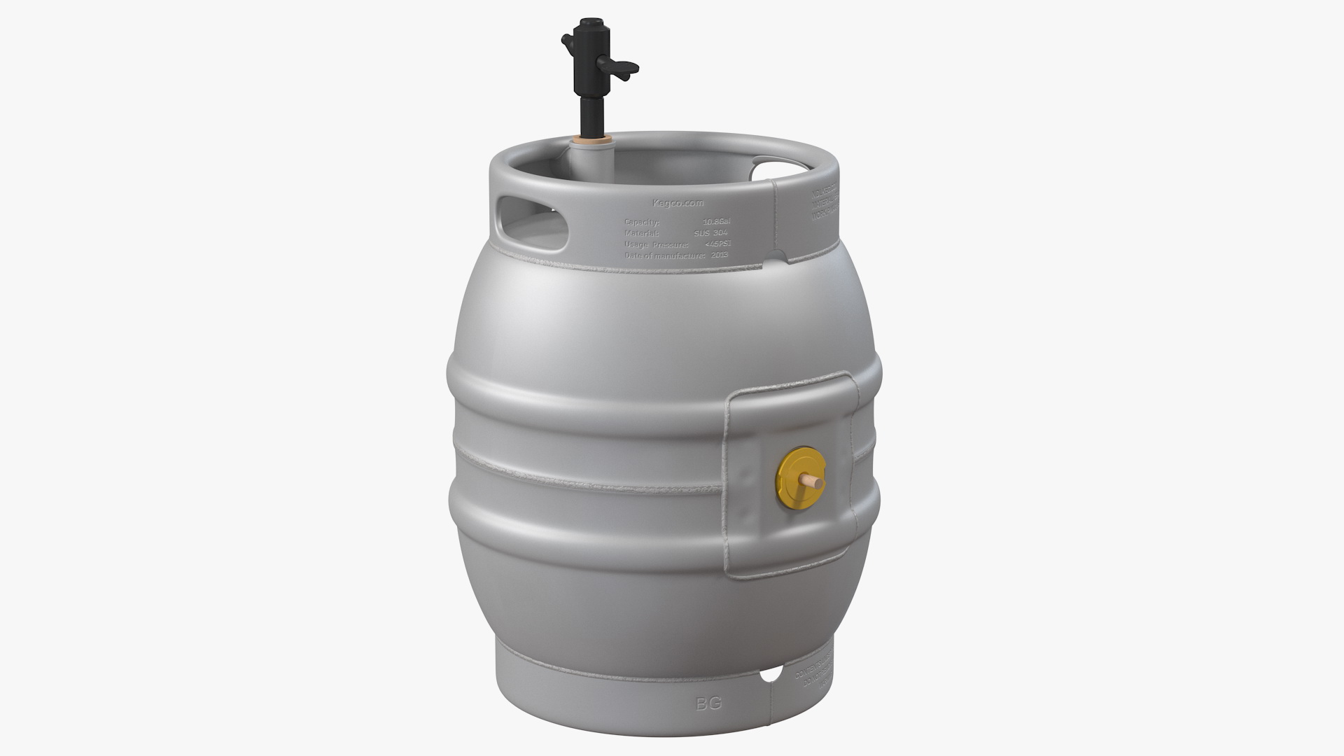 3D Firkin Cask