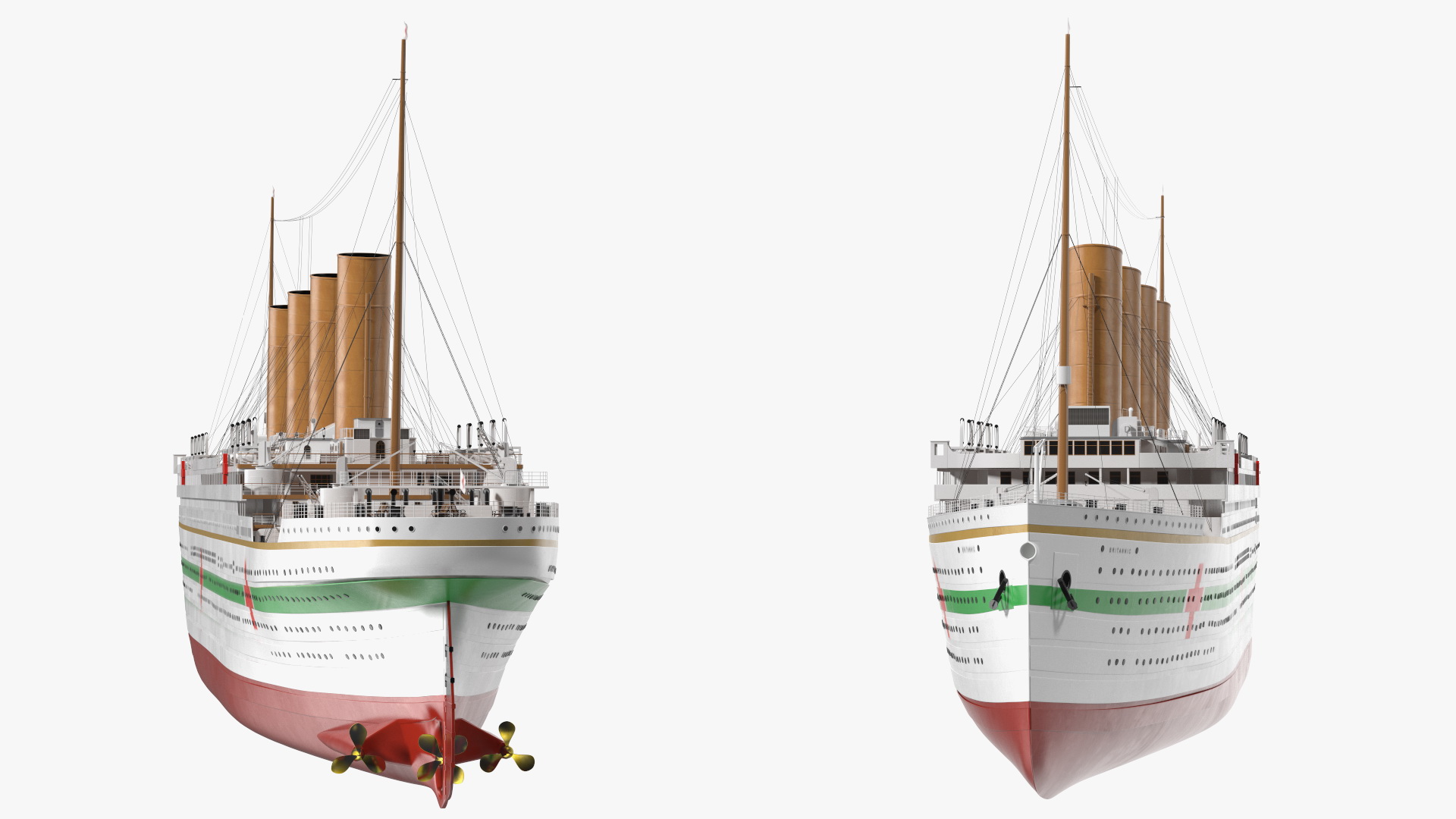 HMHS Britannic 3D model