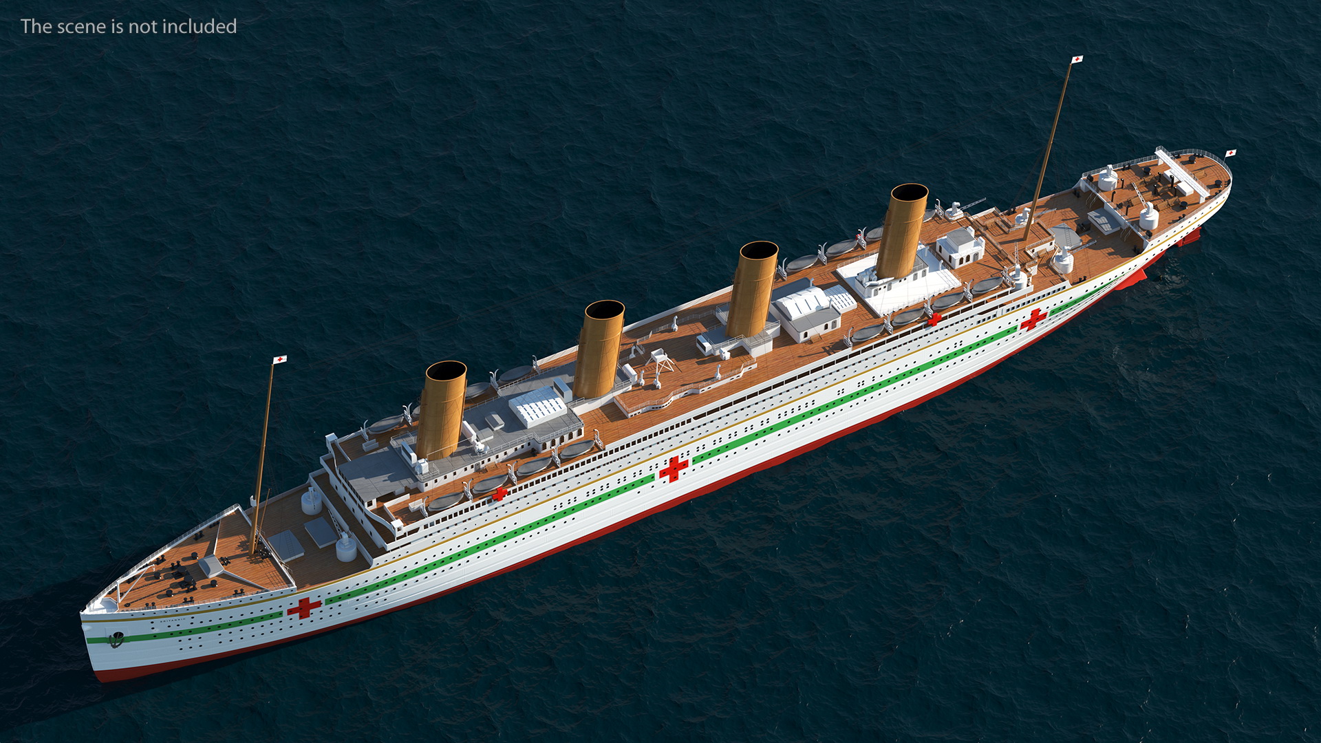 HMHS Britannic 3D model