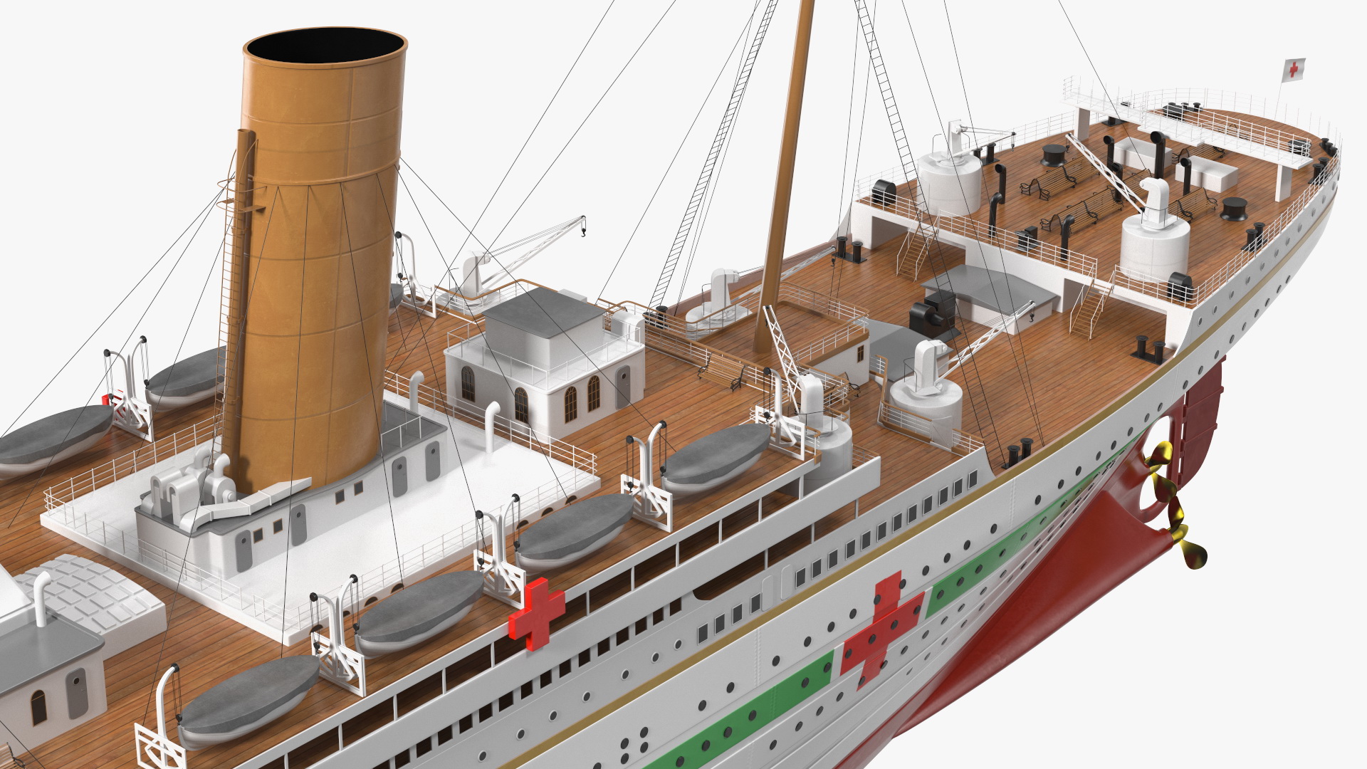 HMHS Britannic 3D model