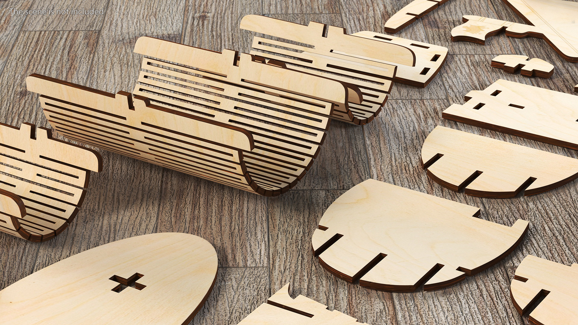 3D Wooden 3D Puzzle Ship