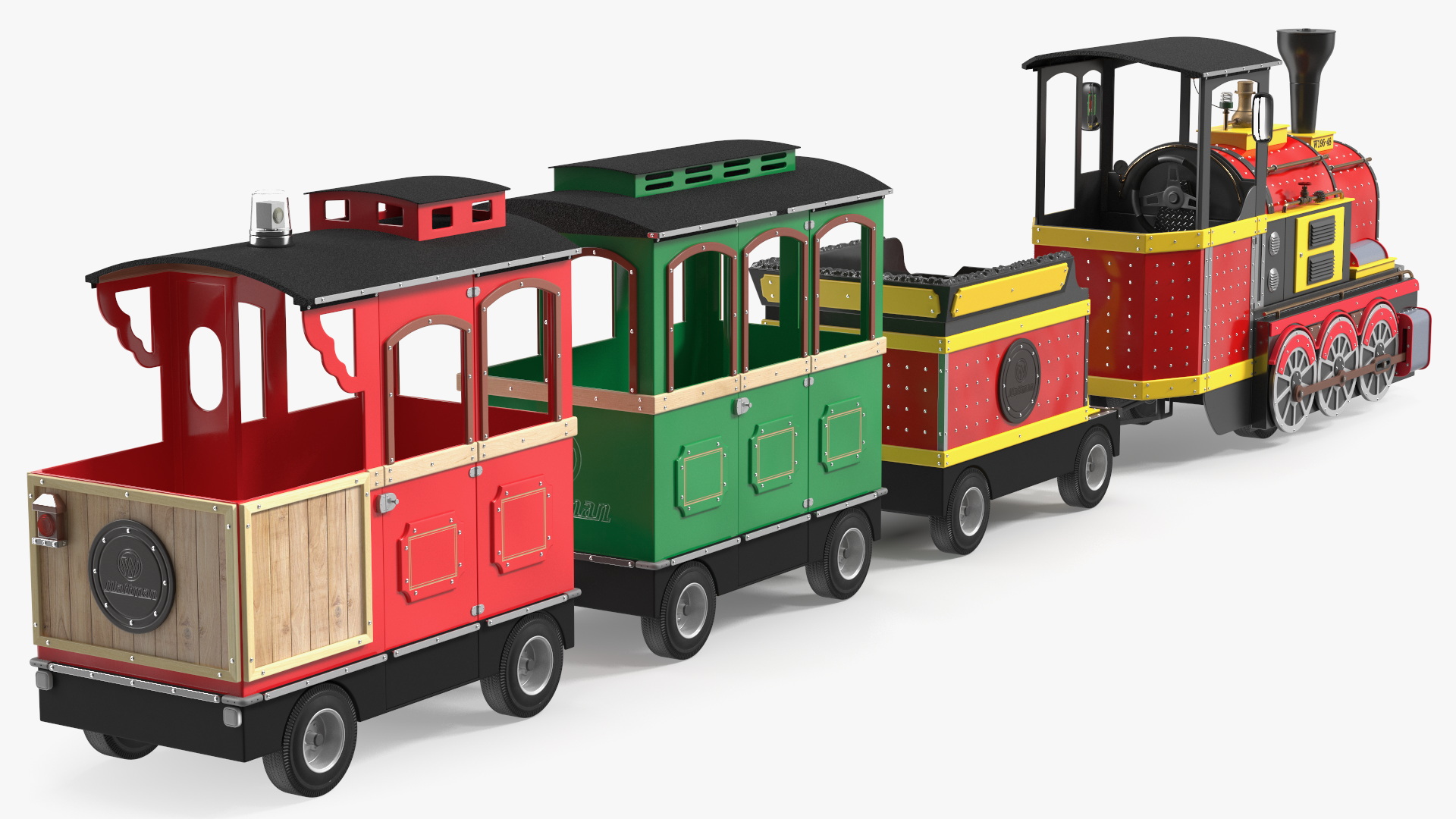 3D model Wattman Mini Express Children Train