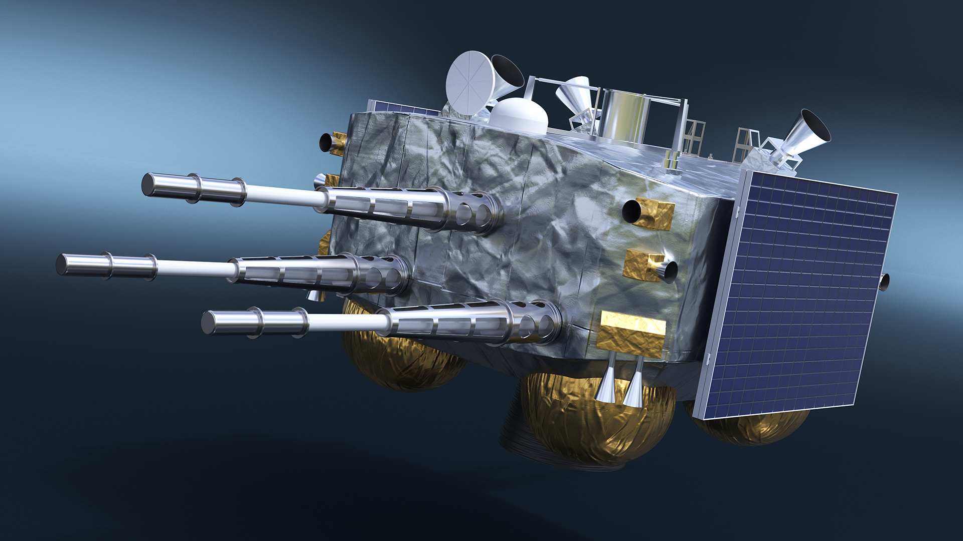 3D model Lunar Lander Ascender from Change-5