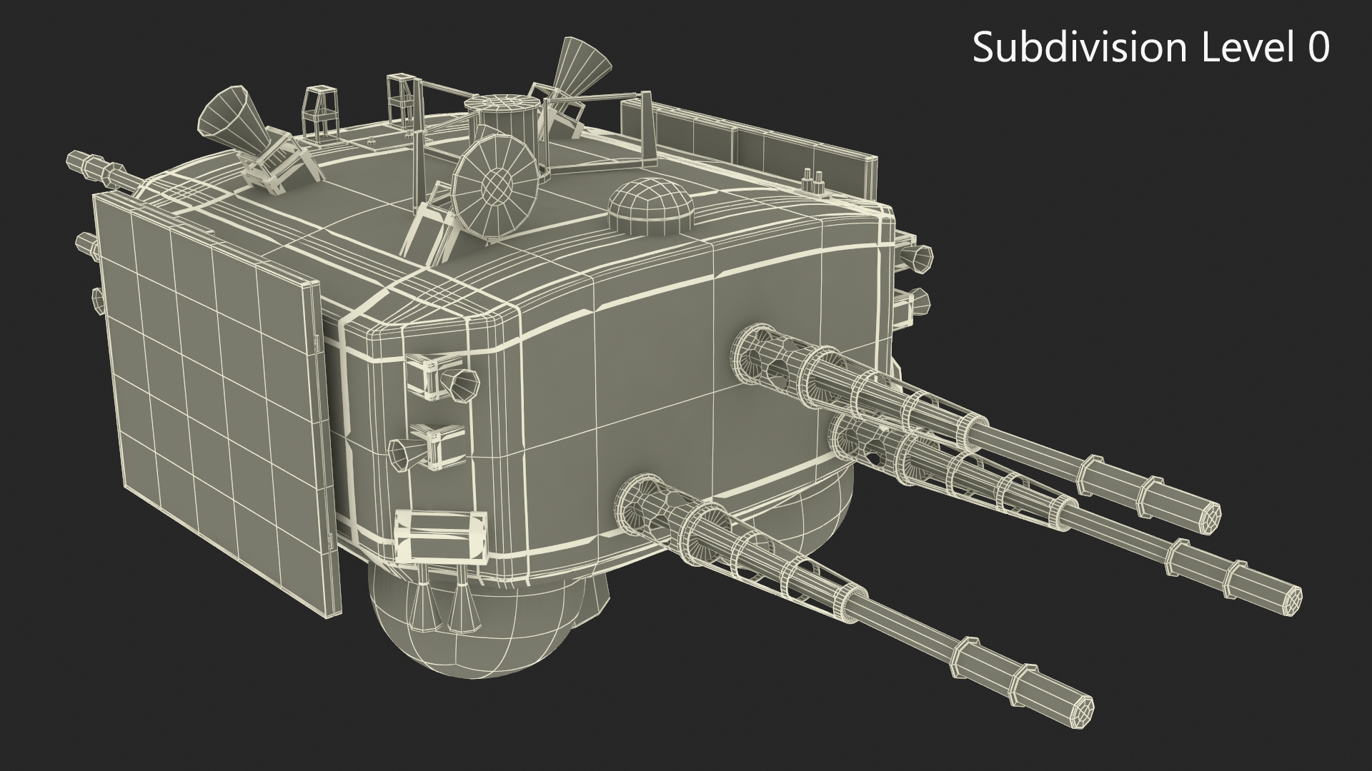 3D model Lunar Lander Ascender from Change-5