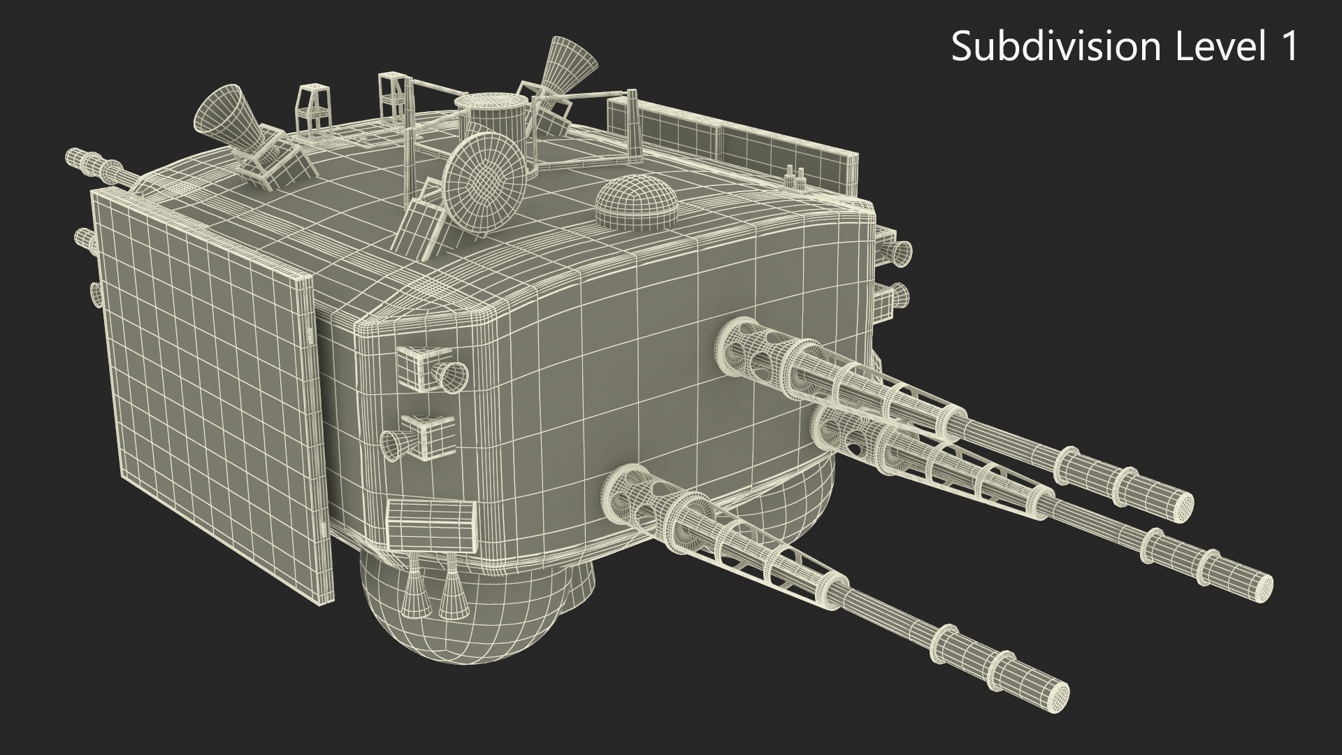 3D model Lunar Lander Ascender from Change-5